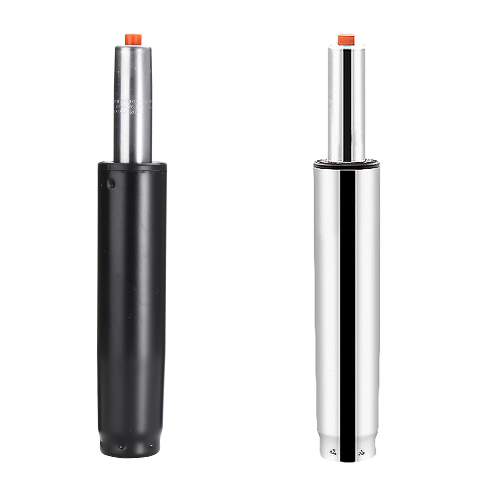 dritto Elevazione a gas Cilindro Pneumatico Di Sollevamento Del Gas Della Sedia Dell'asta Di Supporto Per Gli Accessori Di Ricambio Dello Sgabello Da Bar Dell'ufficio pistone sedia ufficio(Black)