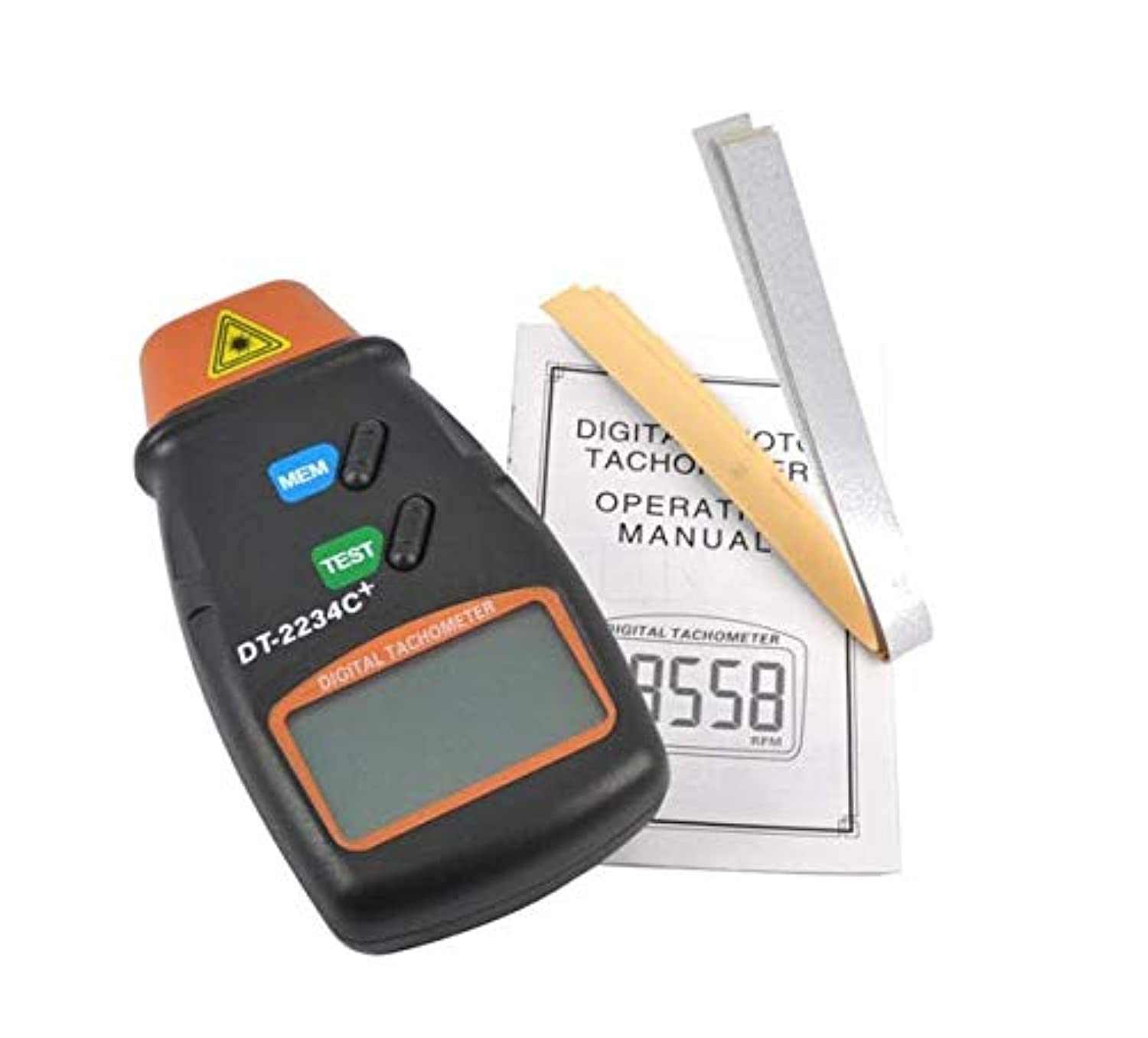 Non-contact Digital Laser Tachometer RPM Meter DT2234C tester Speed