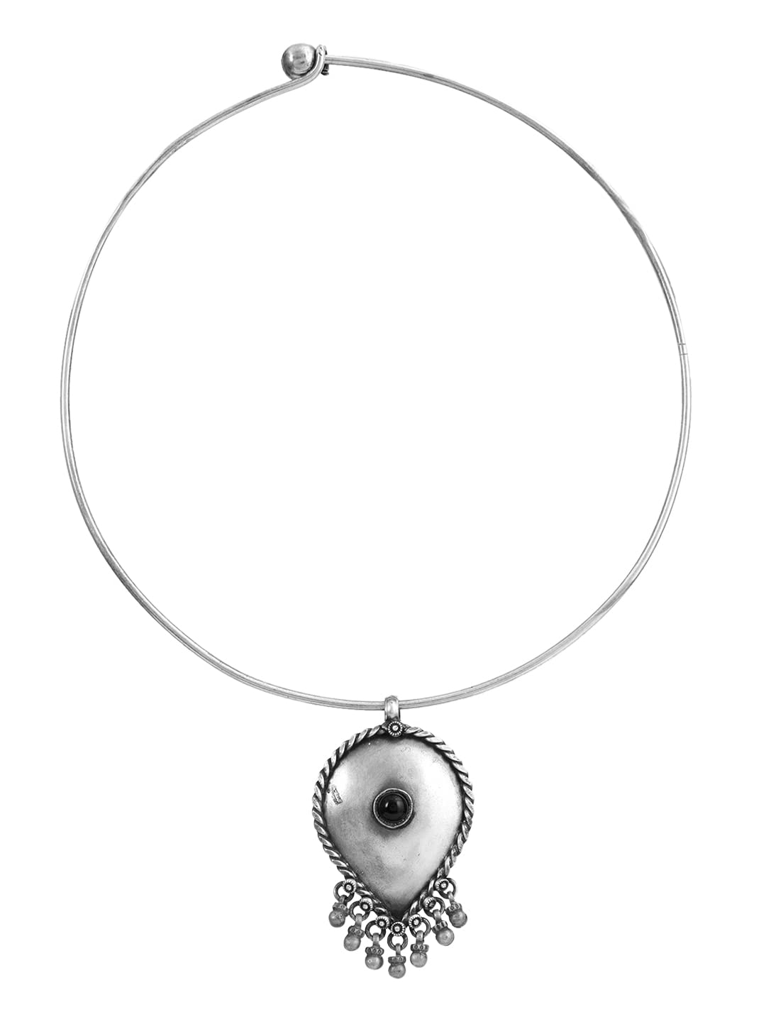VENI Oxidised Hasli Choker Necklace for Women Girls (B0C5S5ZN9J) Amazon Price History, Amazon Price Tracker