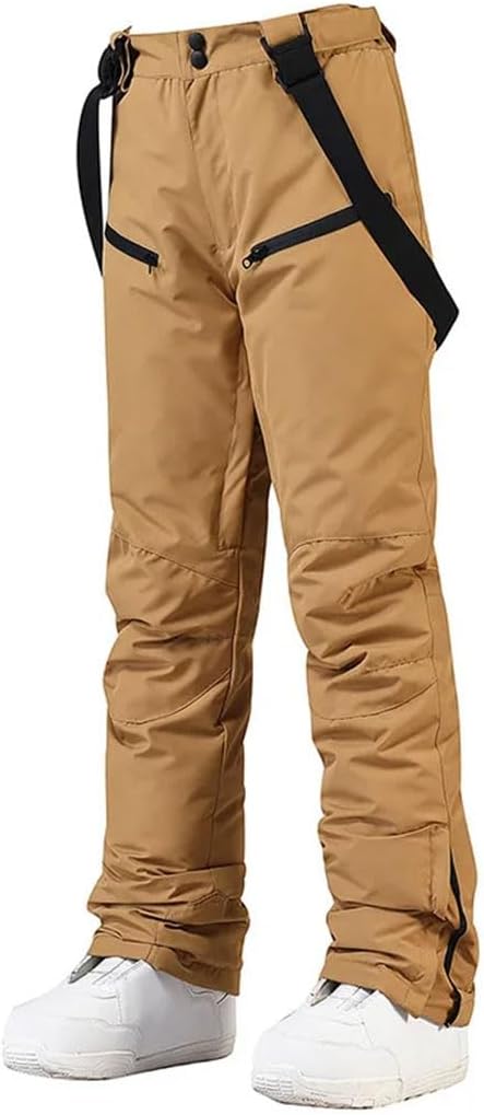 Unisex Ski Pants Windproof Snowboard Wear Winter Outdoor Warm Snow Sports Pants Men Women Skiing Trousers
