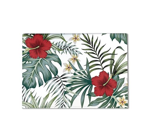 Image of Gaming Skin Compatible with HP Envy x360 16 inch (2023) - Tropical Hibiscus - Premium 3M Vinyl Protective Wrap Decal Cover - Easy to Apply | Crafted in The USA by MightySkins
