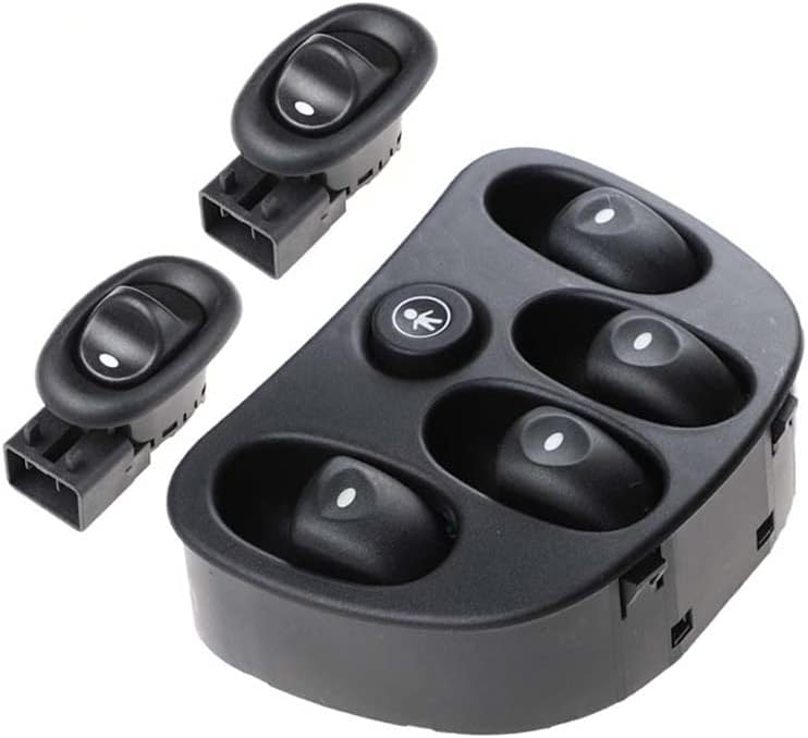 Car Auto Accessorie Master + Rear Power Window Switches/Fit for Holden Commodore VT VX 97-02 92047005 92105254(2 Buttons)