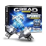Gread – Gread - H4 Lampe Auto H4 12V 55W - super-white - Abblendlich