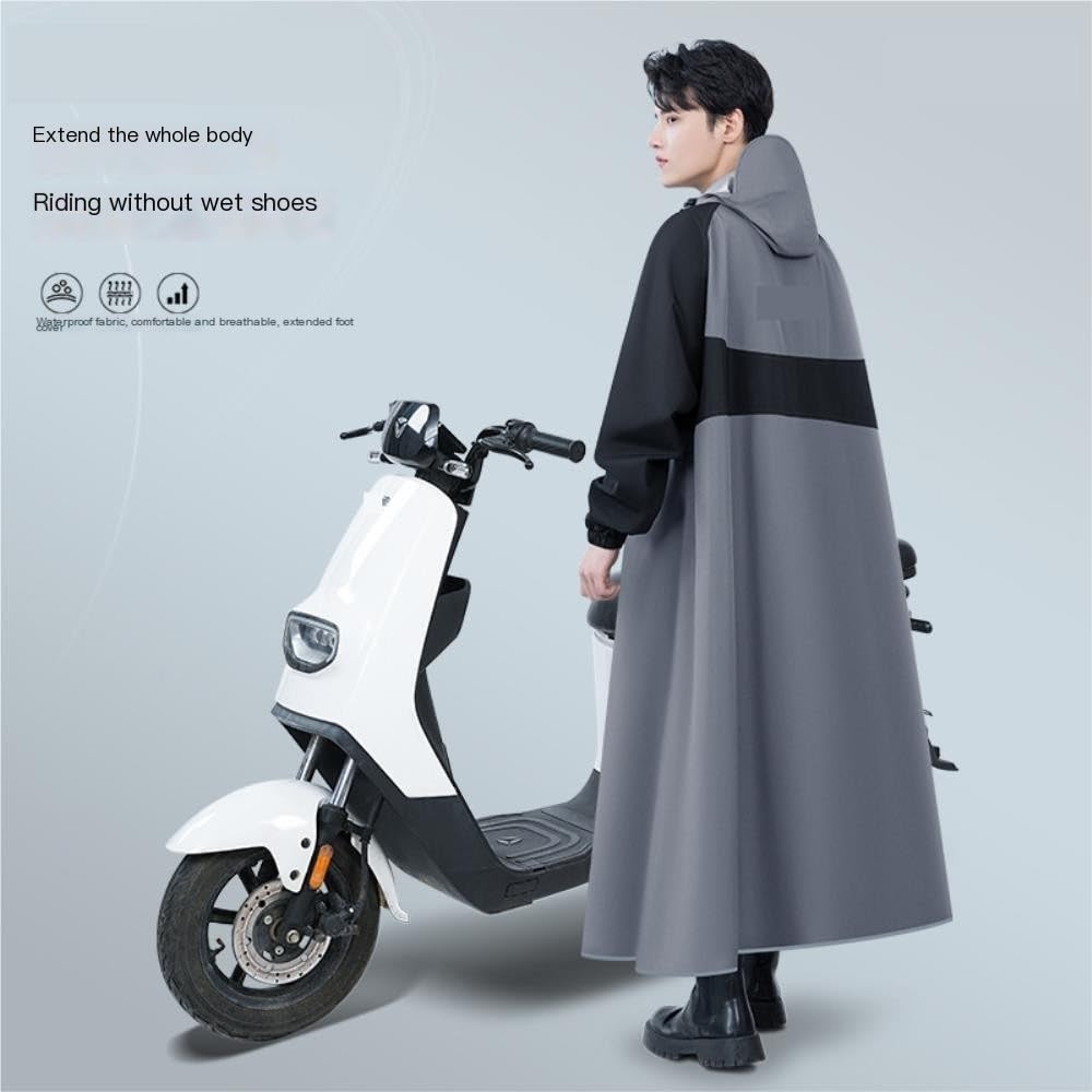 Poncho de Pluie Long, Manteau de Pluie imperméable Une pièce