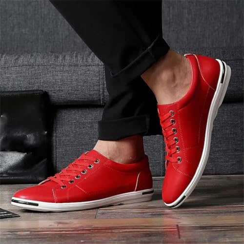 FMURY Men Casual Shoes, Men Shoes, Plus Size Light Comfortable Flats3