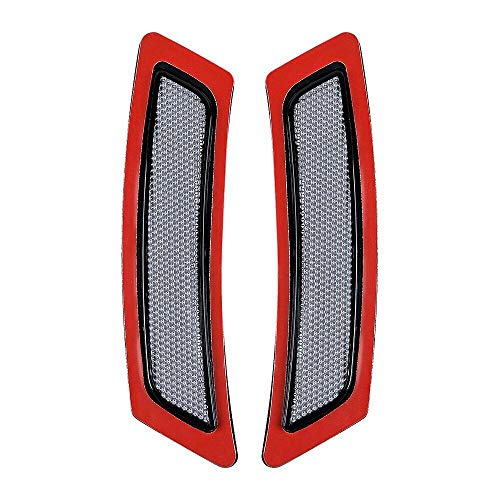 Image of 2pcs for BMW F10 5 Series 2011-2014 Front Side Marke Fender Bumper Reflector (Gray)