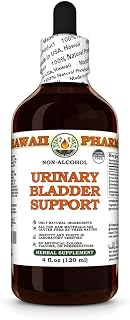 Urinary Bladder Support Glycerite, Made in Hawaii, All Natural, Vegan, Lab Tested Alcohol-Free Liquid Extract - 4 fl.oz