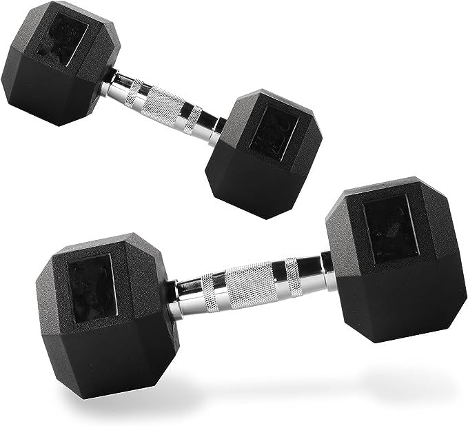 10 15 Lb Dumbbell Set PVC Coated Hex Dumbbell Set For Strength