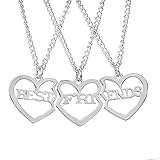 Alimentos tema collares BFF para las niñas