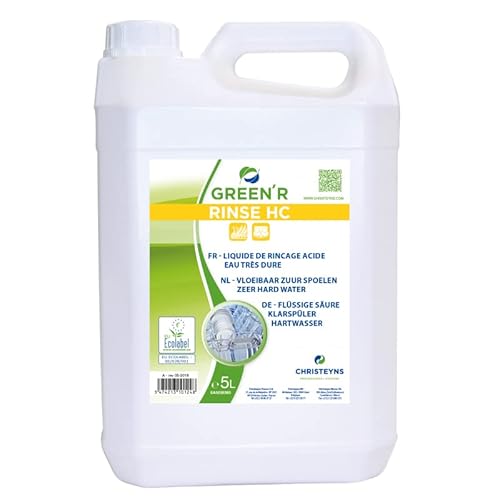 Liquide de rinçage (eau dure) - bidon de 5L - Prest'hyg