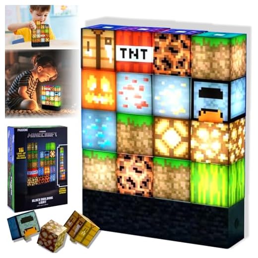 Lámpara De Mesita Creeper, Cubo De Lámpara De Icono 3d,Luz Verde Pixelada Brillante o Lámpara De Escritorio, Luz Nocturna Led Para Niño Decoración,Idea De Regalo Única Para Jugadores