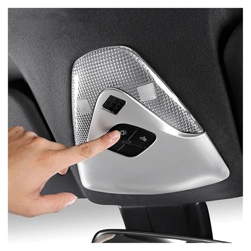 Moldura de fibra de carbono para luz de techo de Toyota CHR 2016-2019 2