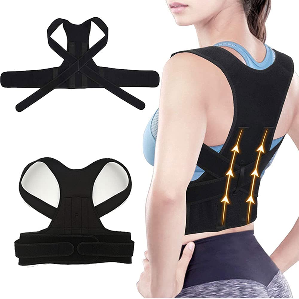 Corrector de Postura Ajustable Unisex, Faja para Postura de Espalda