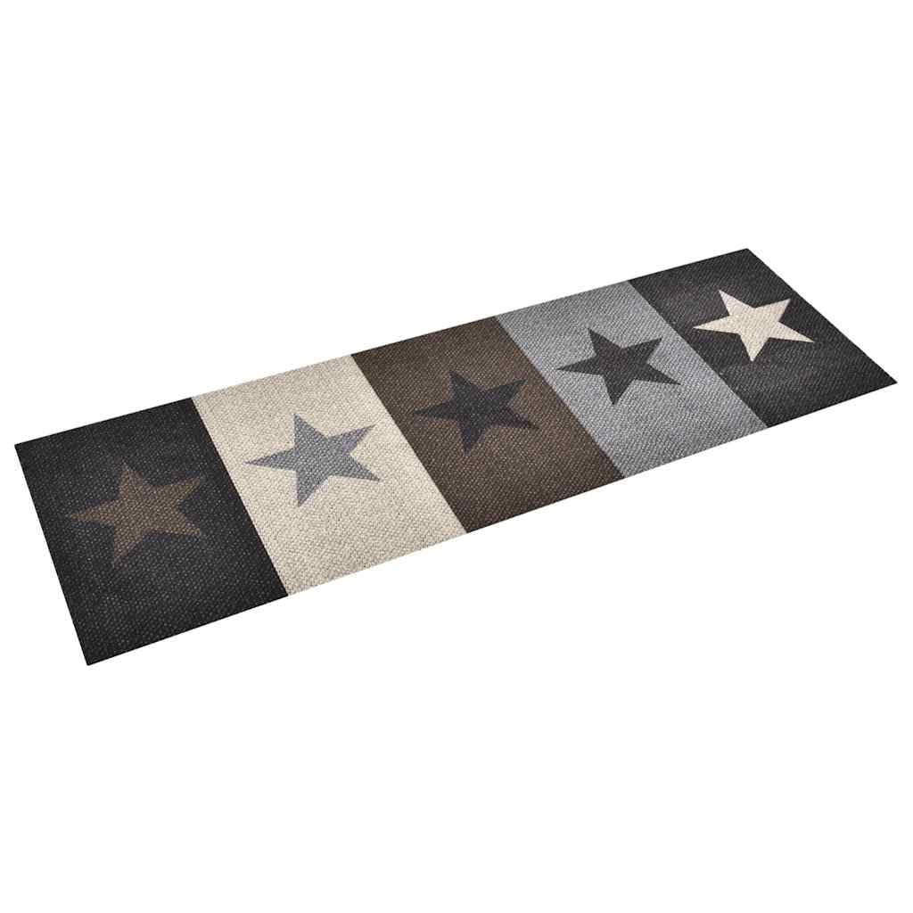 Tapis de sol antidérapant 45x150 cm idéal pour couloir et bureau