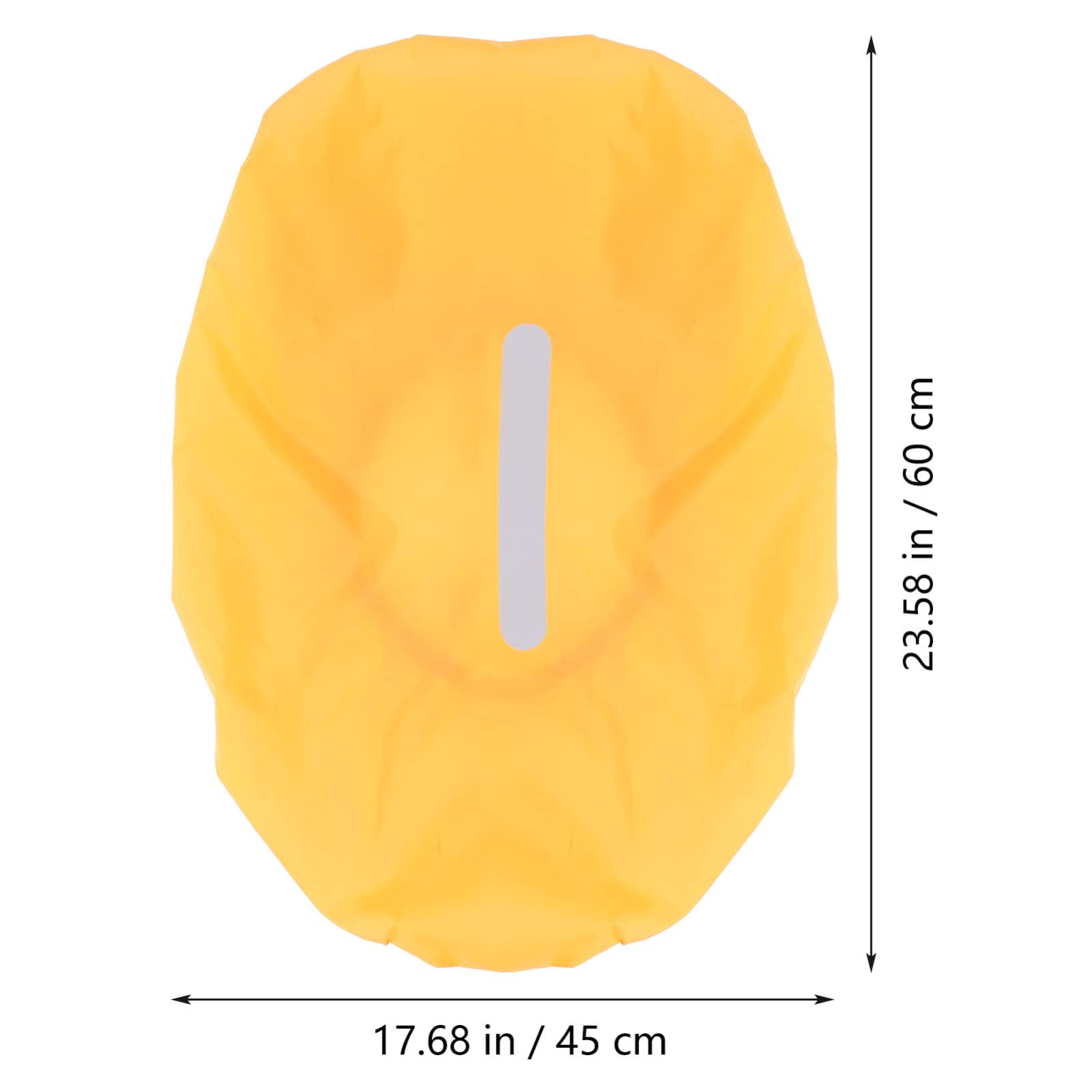 ibasenice Reflective Design Backpack Rain Cover Protects Against Rain Dust Compact for