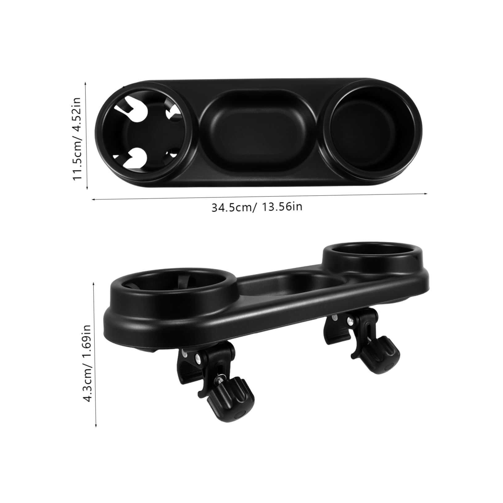 GALPADA Universal Stroller Accessory Baby Stroller Food Plate with Organizer Safe Easy to Clean