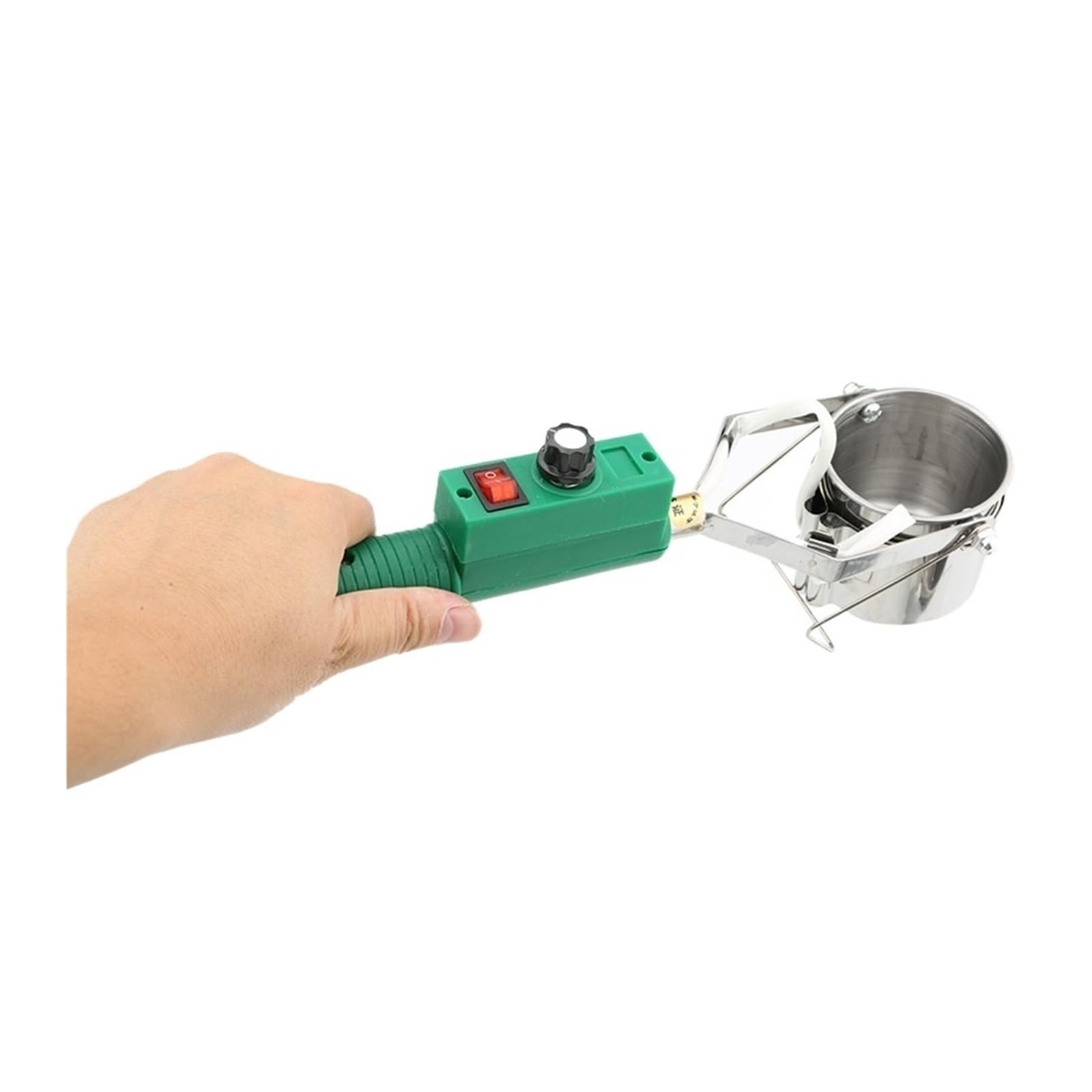 Solder Pot Tin Melting Furnace 300W/500W Portable Handheld Thermostat/Adjustable Temperature Control Soldering for DIY Use(300W Adjustable)