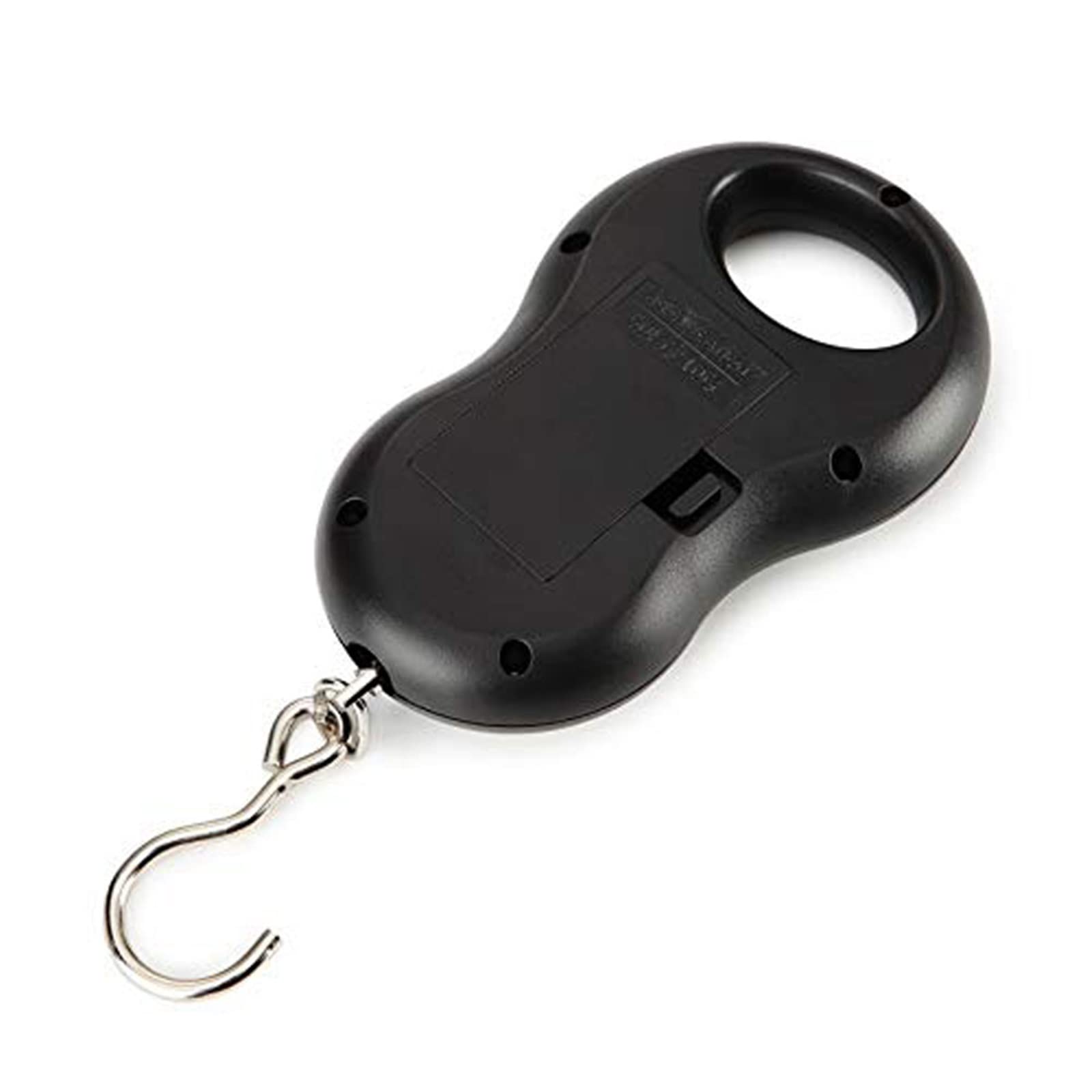 szc Balanzas for Peso Corporal Portátil 50Kg 10g Balanza Colgante Balanza Digital Retroiluminación Pesos de Pesca Electrónicos Balanza de Bolsillo 40kg 100g Balanzas de Equipaje Negro Básculas