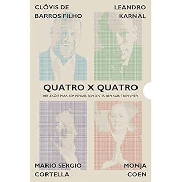 Capa do livro BOX - Quatro x Quatro: Reflexões para bem pensar, bem sentir, bem agir e bem viver