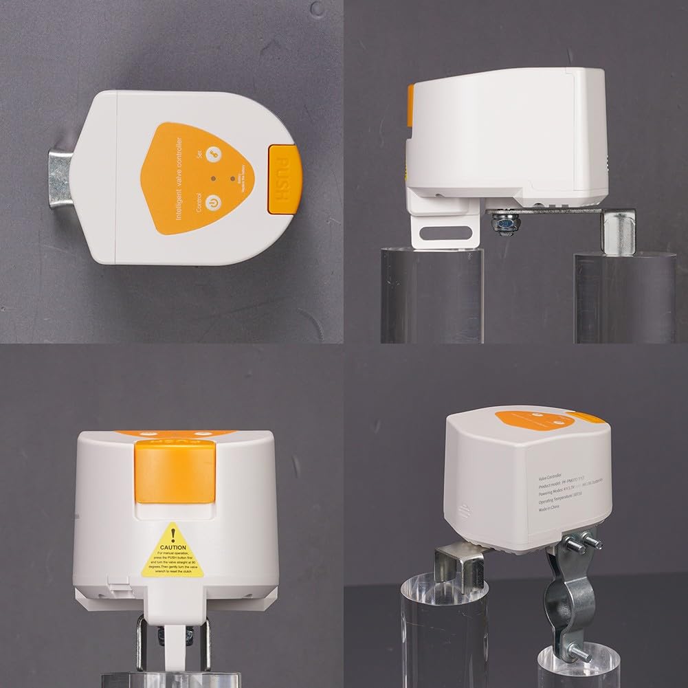 Intelligente per Zigbee Valve Controller Domotica, Compatibile con Google Home, Accesso remoto e Impostazioni di pianificazione del timer