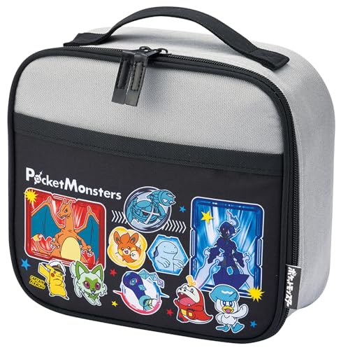 スケーター(Skater) ランチバッグ 3.4L 子供用 弁当箱と水筒を一緒に持ち運べる 日本製 ポケモン 24 男の子 KB34