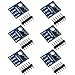 Coliao 6pcs GY-530 VL53L0X Ranging Sensor Module VL53L0X Time-of-Flight (ToF) Ranging Sensor Breakout 2.8-5V I2C IIC Interface Communication