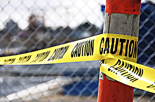 Premium Yellow Caution Tape I 3 Inch X 1000 Feet I Harzard Tape W/Bright Yellow & Bold Black Text I 3" Wide For Maximum Readability I Ideal Use For Danger/Hazardous Areas (1-Pack) #TOP6
