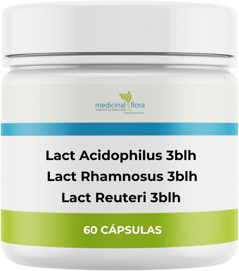 Lactobacillus Acidophilus 3Blh, Rhamnosus 3Blh, Reuteri 3Blh - 60 Doses