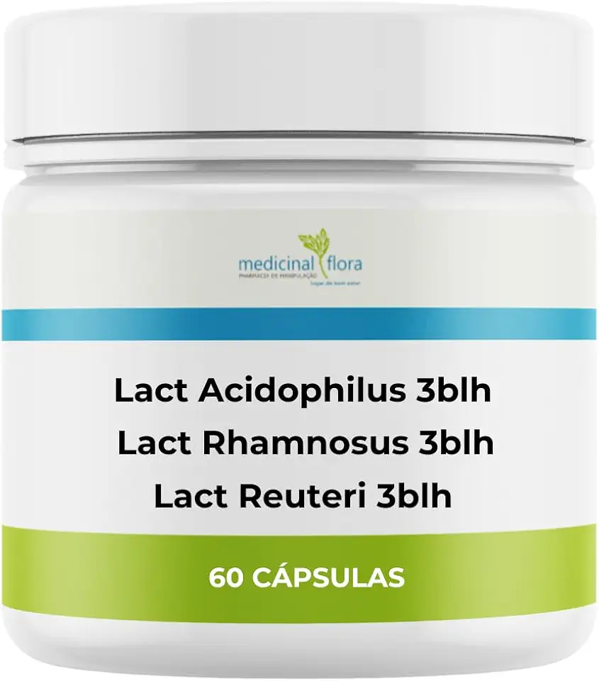 Lactobacillus Acidophilus 3Blh, Rhamnosus 3Blh, Reuteri 3Blh - 60 Doses