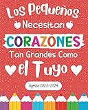 AGENDA 2023 2024: Regalo Profesora Infantil | Planificador Calendario Semana Vista Para Profes.
