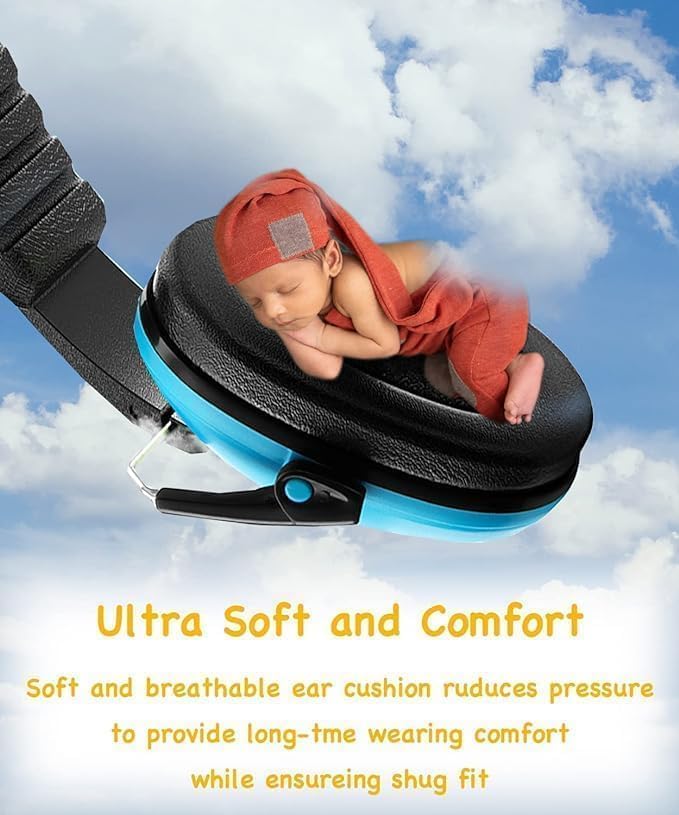 6 Pack Noise Canceling Headphones for Kids, Kids Ear Protection Earmuffs for Autism, Toddler, Children, Noise Cancelling Sound Proof Earmuffs/Headphones for Concerts, Air Shows, Fireworks - Image 6