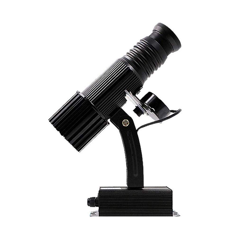 HXZB25W LED Custom Image GOBO Logo Projector Light Desktop Mountable Advertising Lighting Lamp with Custom 1 Color Glass Gobo