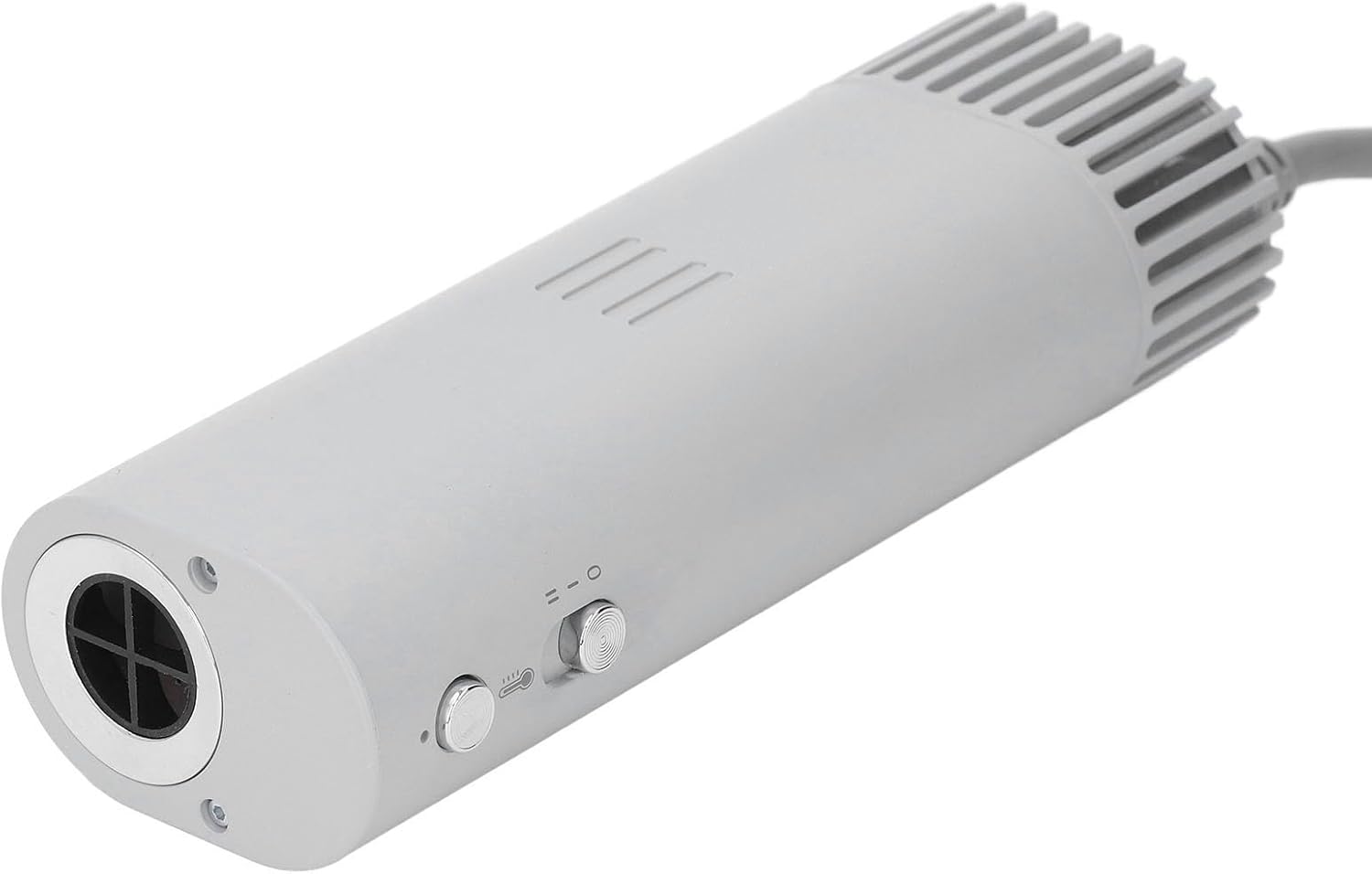 ViaGasaFamido Dog Hair Dryer, Portable Quiet Handheld Negative Ion Pet Blow Dryer, Quick Drying Grooming Dryer for Dogs Cats, Neck Design, Overheating (US Plug 125V)