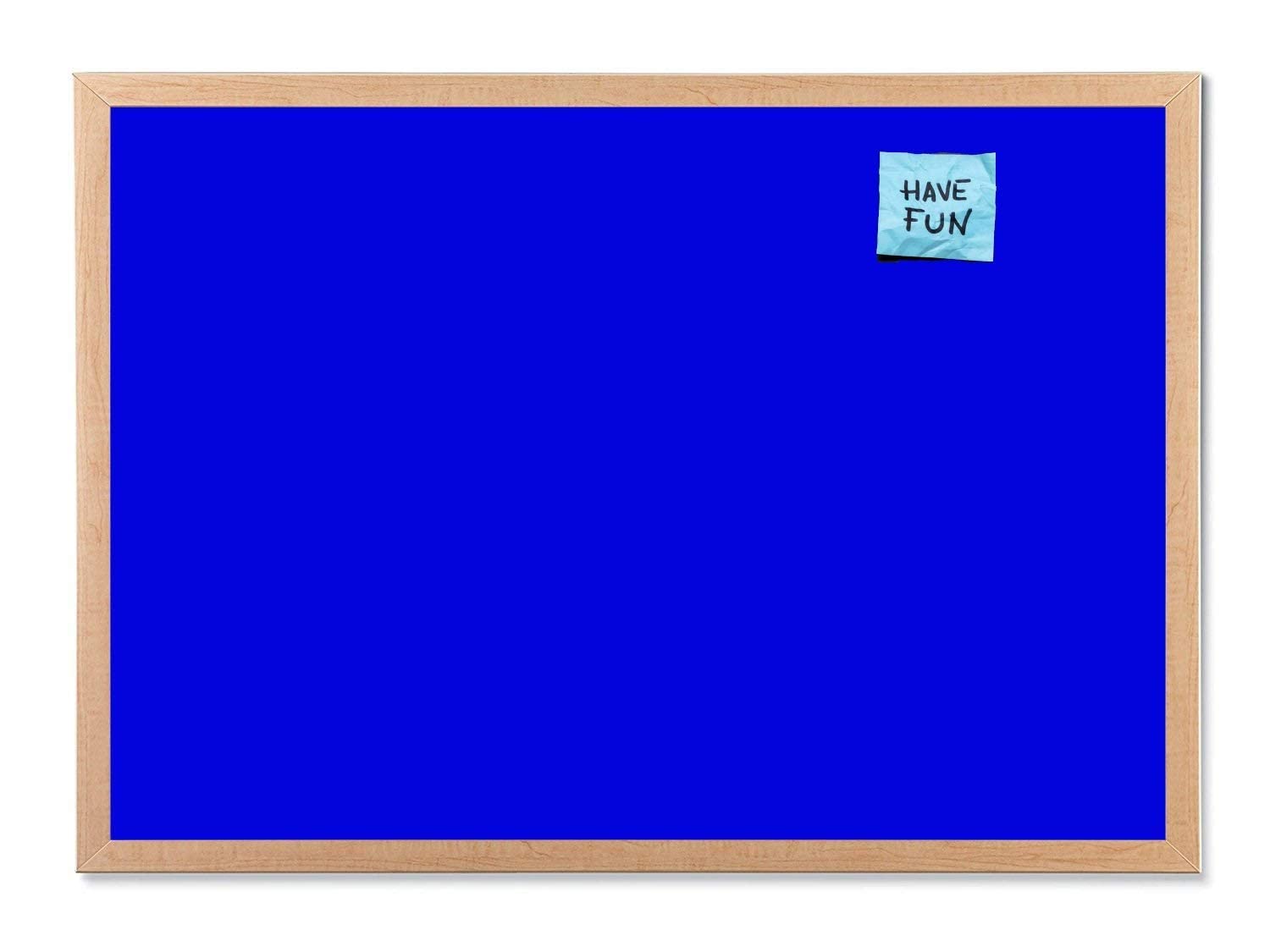 3x2 feet Synthetic Wooden Frame Notice Pin-up Board, Pushpin/Bulletin Board for School, College, Office, Home etc. (Blue, Pack of 1)-image-29