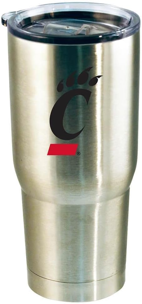 The Memory Company NCAA Team Logo 22oz Decal Stainless Steel Tumbler