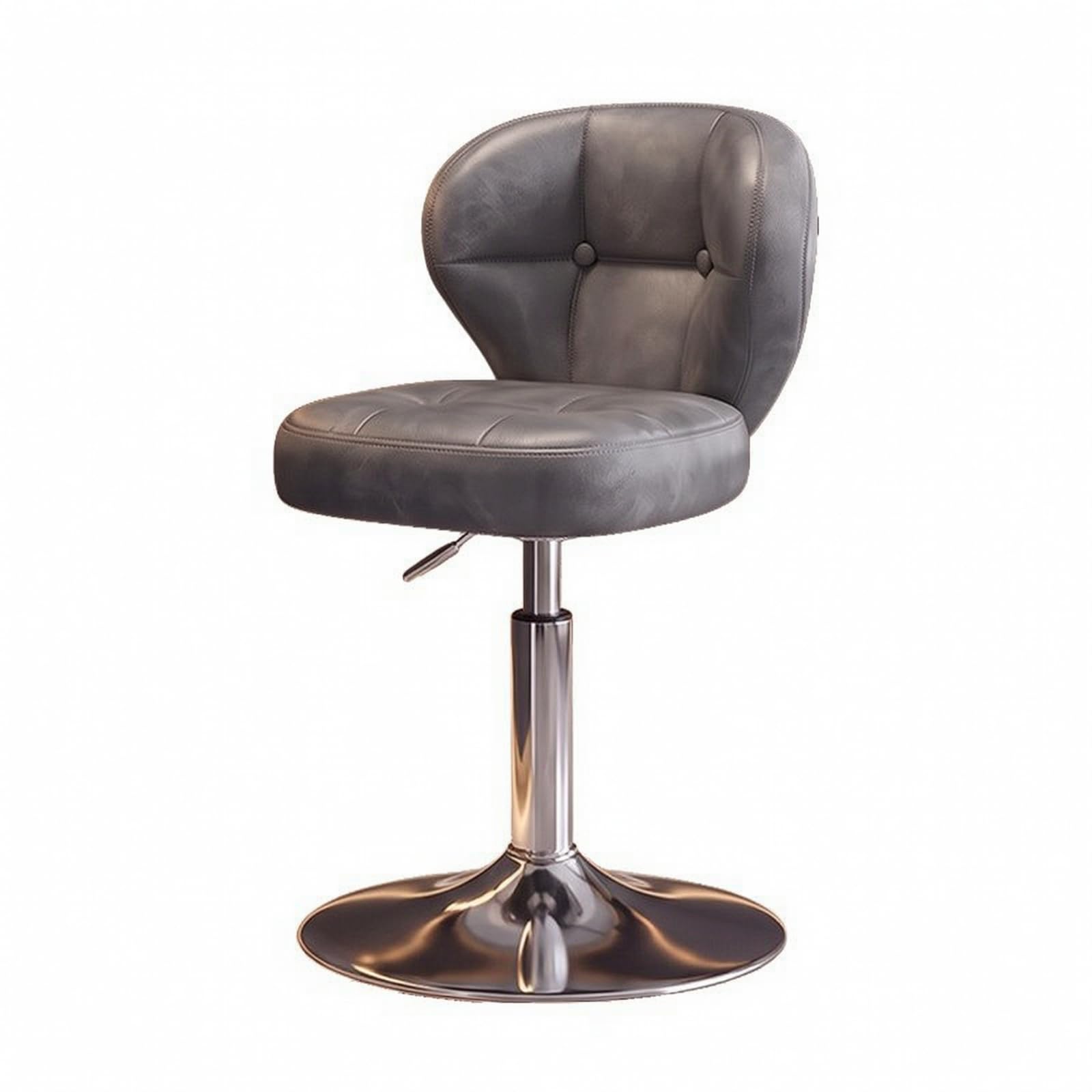Sharplace Taburete Giratorio Ergonómico, Gris