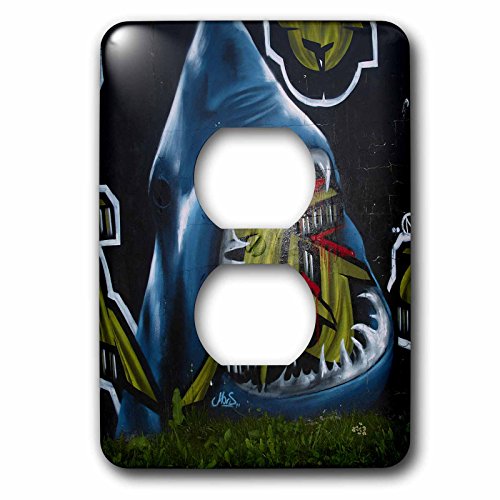 Shark Attack solution pour habiller 2 prises murales avec style - 2