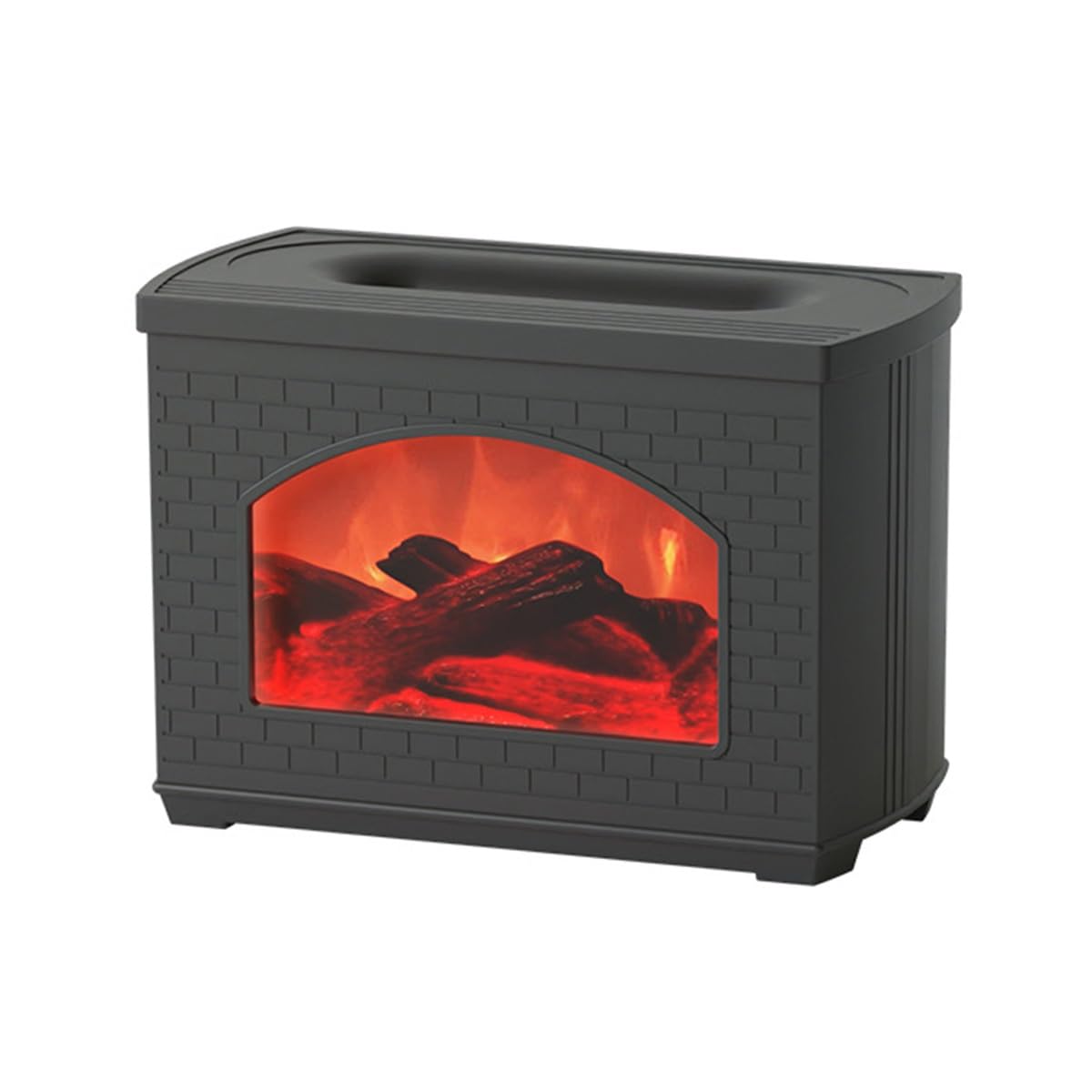 LEIYTFE Difusor De Aromas Humidificador Difusor De Aroma Humidificador De Escritorio USB, Pequeños Humidificadores Silenciosos,Elegante Potenciador De Ambiente Y Estado De Ánimo (Color : Nero)