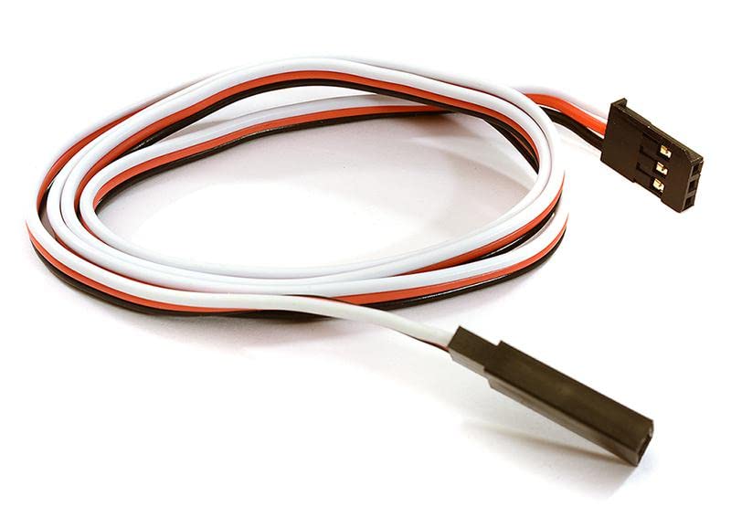 Rallonge servo 600mm 22AWG Futaba de haute précision pour modélisme RC