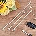 GOMAKERER 15 Pcs 3 Sizes Automotive Ground Straps, Engine Ground Strap Brass Copper Ground Straps Flat Wire Ground Strap for Most Cars