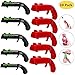 Produktbild RVTYR 10 Stück Cap Gun Bier Flaschenöffner, Kunststoff Launcher Shooter Bier Flaschenöffner for Home Bar Party Game Trinken, B korkenzieher elektrisch (Color : A)
