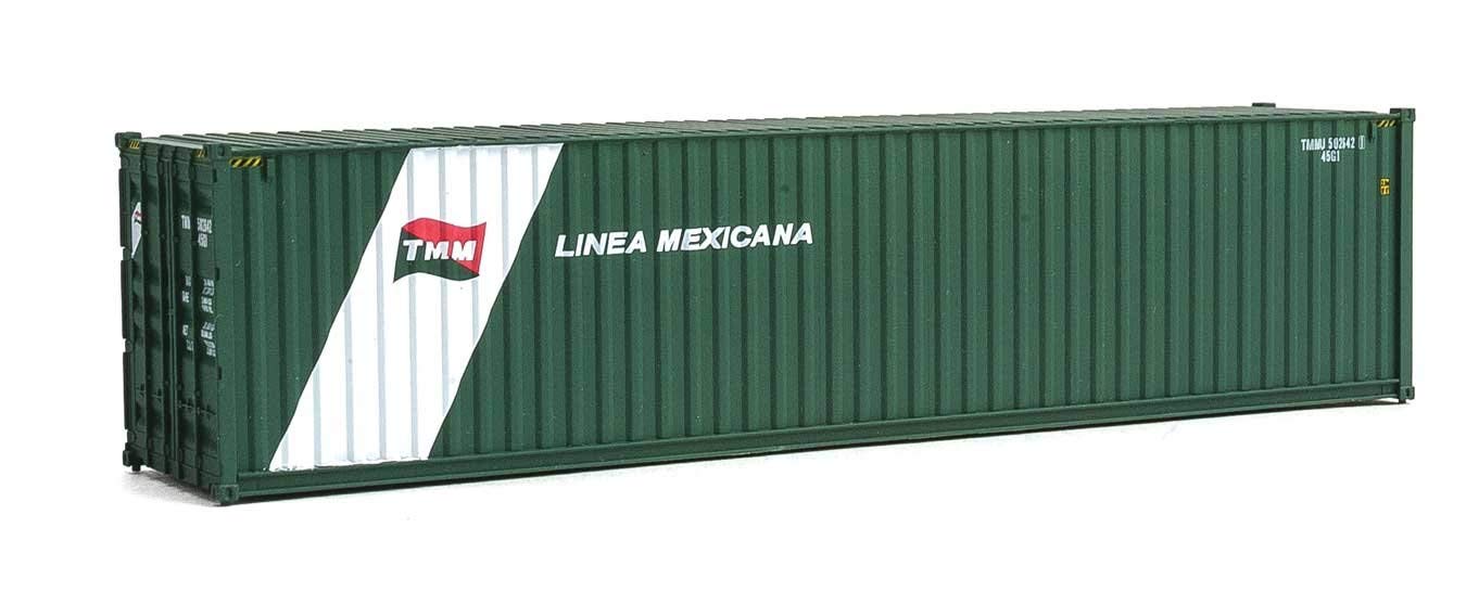 40' Hi-Cube Corrugated-Side Container - Assembled -- Linea Mexicana