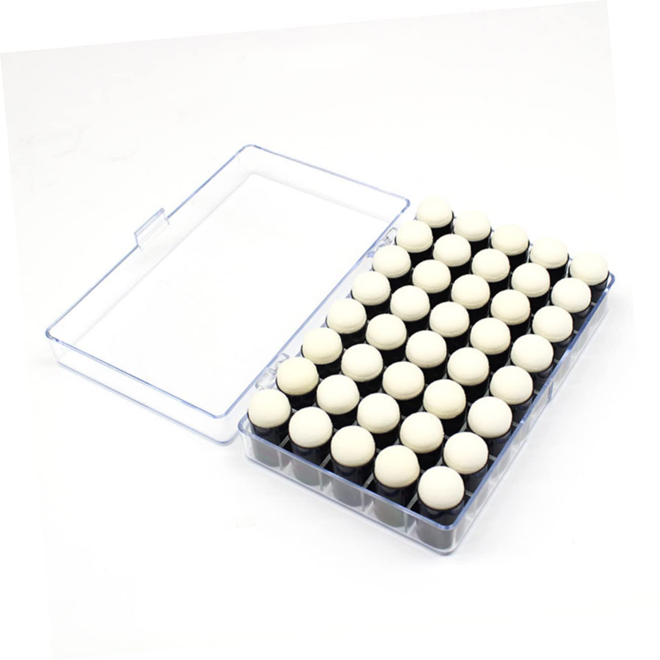 Uonlytech Tampons Encreurs DIY 40 Pièces pour Garçon et Filles, Éponge Doigts Couleur, Matériel Sécurisé, Léger et Portable, Loisirs Créatifs Peinture, Activités Manuelles et Artistiques,