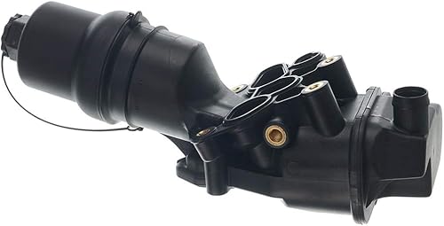 Miniatura 3 de A-Premium Conjunto de tapa de carcasa del filtro de aceite compatible con Volkswagen Jetta 2007-2008, Passat/GTI 2006-2008, Golf 2012-2013, Eos