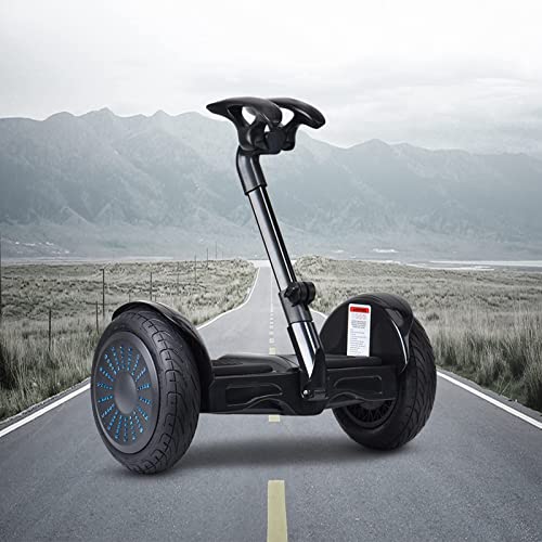Damgoloza Smart Self-Balancing Electric Scooter, Off Road Self-Balancing Hoverboards With 10" Led Wheels And Headlights, Intelligent App Management, Easier To Ride For Kids And Adults - Black #TOP6
