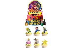 Mario Brothers Cupcake Toppers