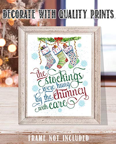 Lone Star Art The Stockings Were Hung - Cool Christmas Decoration And Holiday Wall Art thumb #4