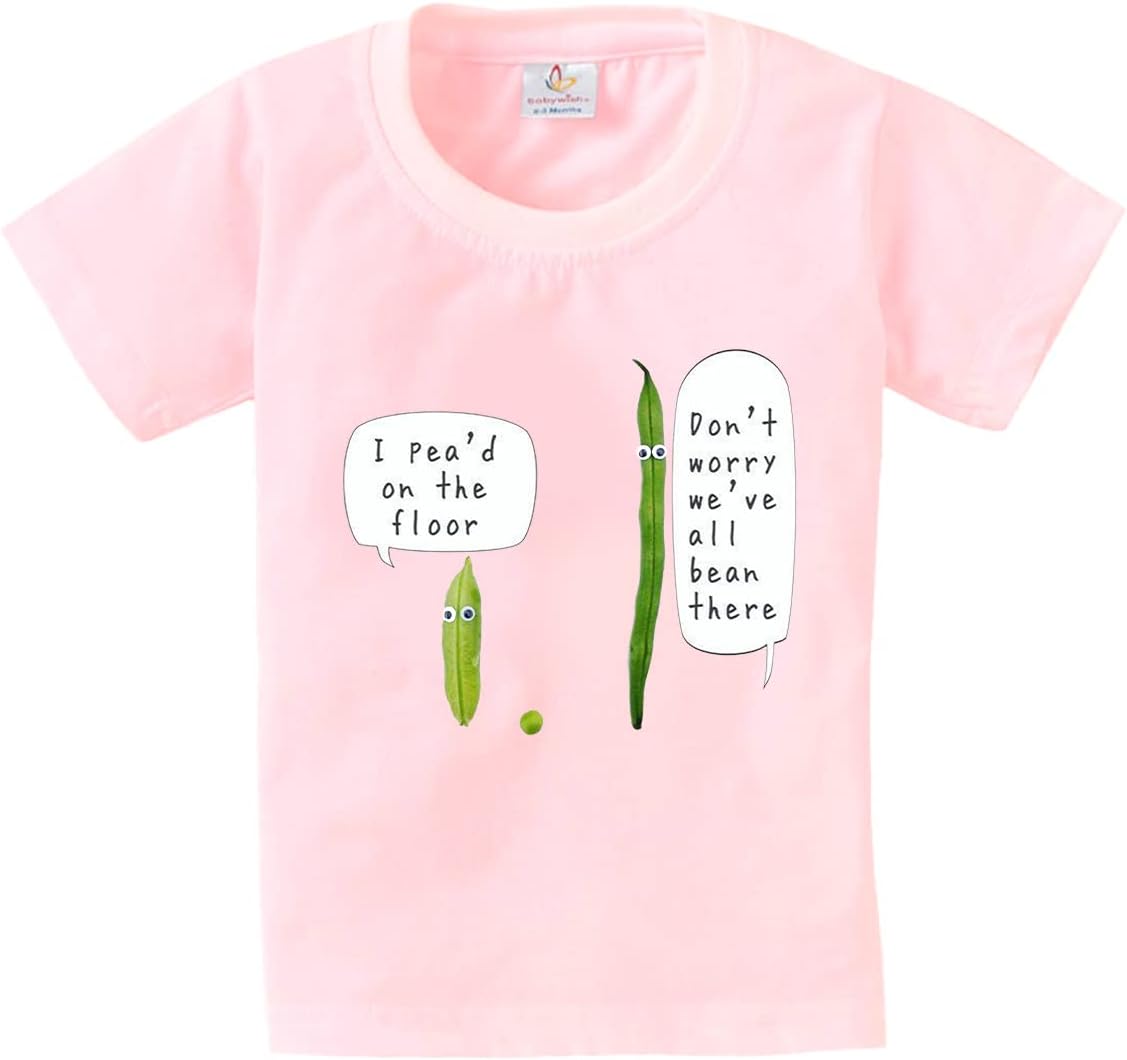 baby wishSummer T-Shirt for Boy’s and Girl’s T-Shirt Toddler Boys Summer T-Shirts Short Sleeve Top Kids Clothes Baby Boy T-Shirts Pea's On The Floor