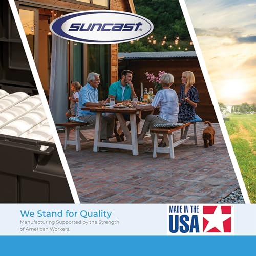 Suncast BMC3601 Indoor/Outdoor Resin Single-Drawer Storage Cabinet thumb #7