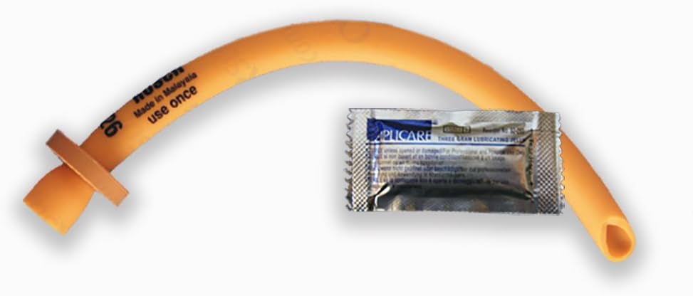 Rusch Adjustable Flange SILKOLATEX NASOPHARYNGEAL Airway W/LUBE - STERILE, 28FR